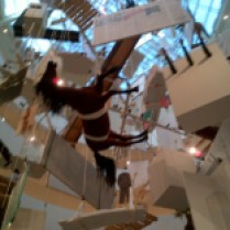 Maurizio Cattelan Installation at the Guggenheim