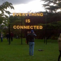 @Frieze London: Peter Liversidge, Everything is Connected, 2012, Ingleby Gallery